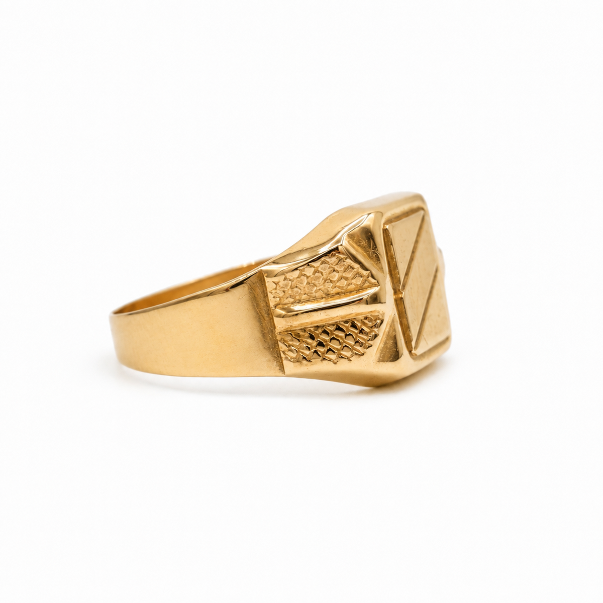 Chevalière - Or jaune 18 carats