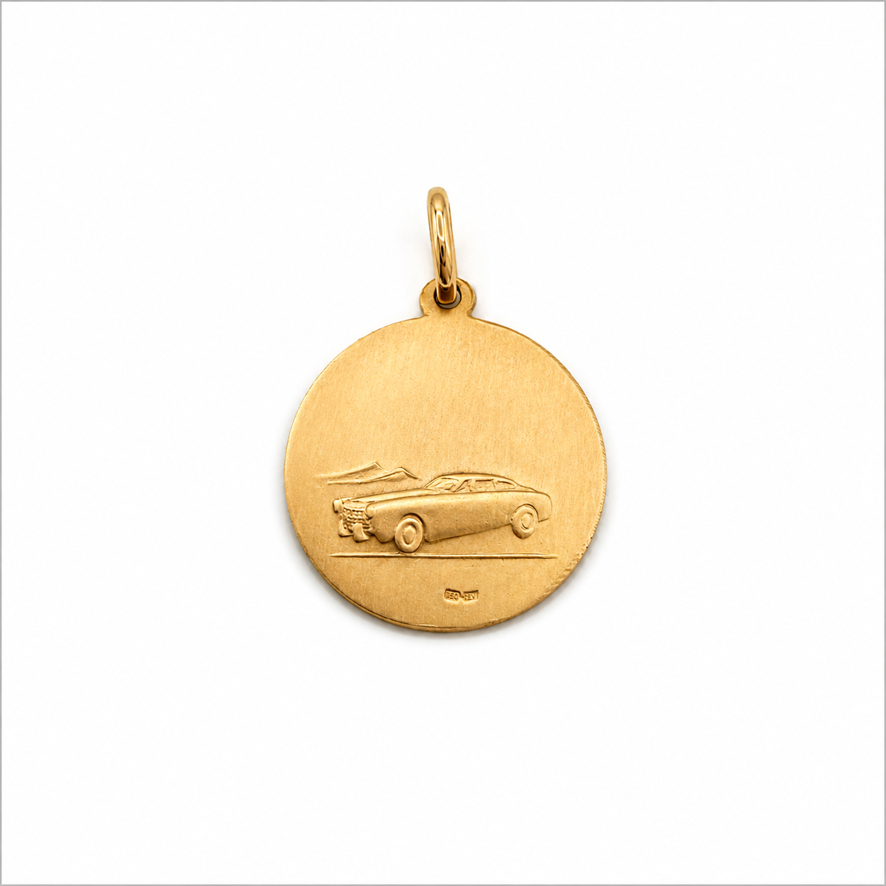 Médaille - Saint Christophe - Or jaune