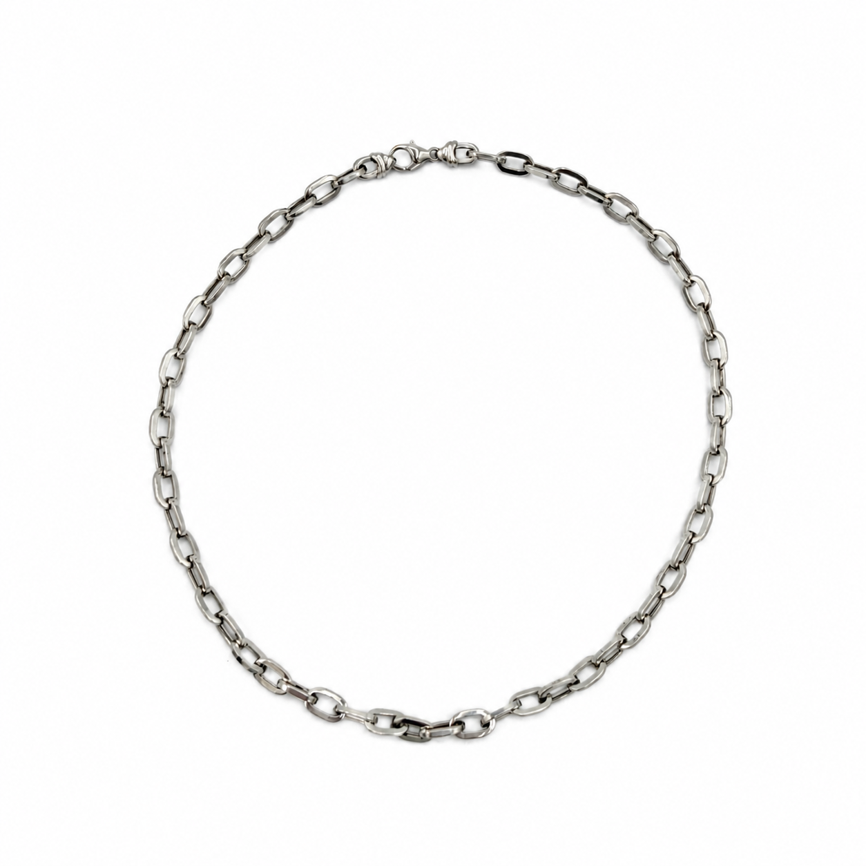 Collier Maille Marine - Or blanc