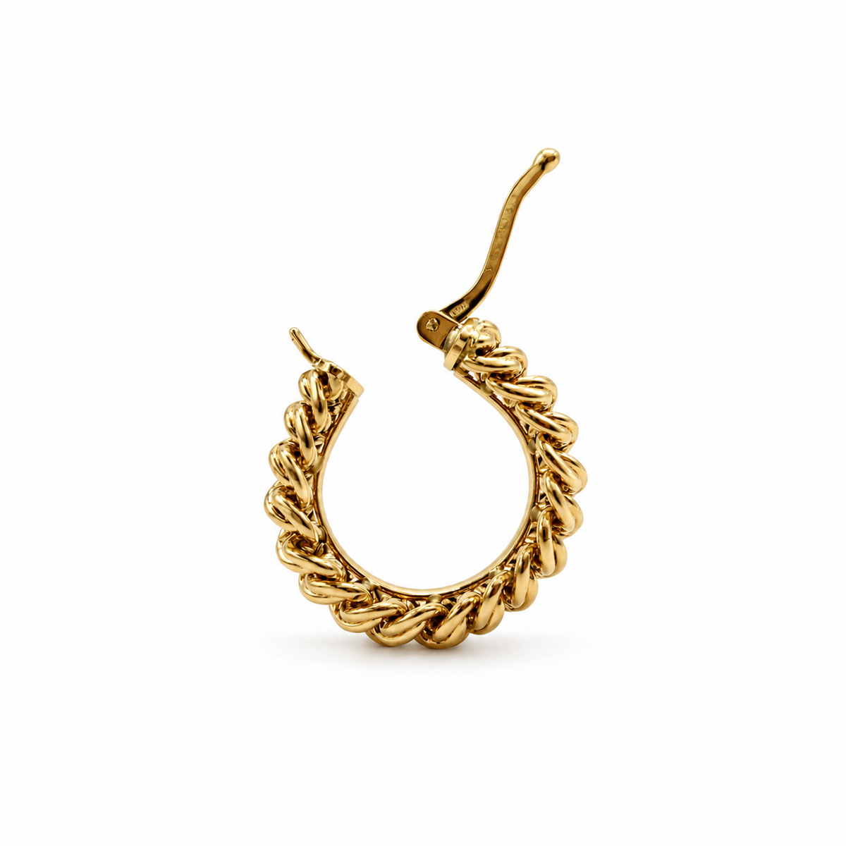 Boucles d’oreilles Créoles Or jaune
