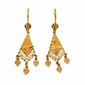 Boucles d’oreilles Orientale Or jaune