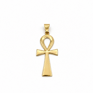 Pendentif Croix Égyptienne - Or jaune