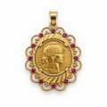Pendentif - Médaille Or Jaune - Pièce de 20 francs