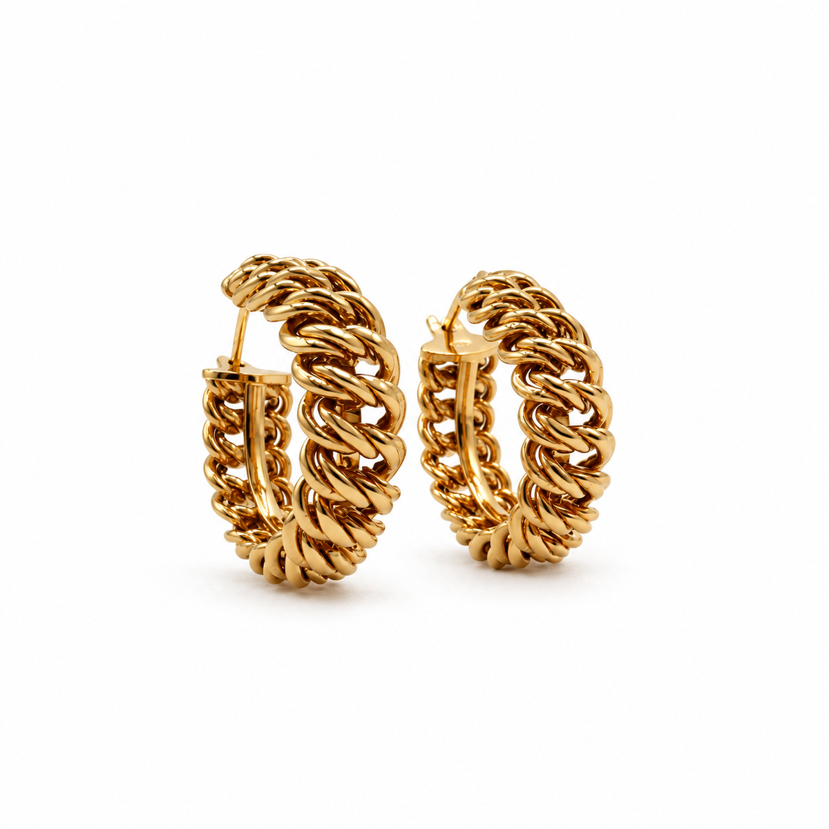 Boucles d’oreilles Créoles Or jaune