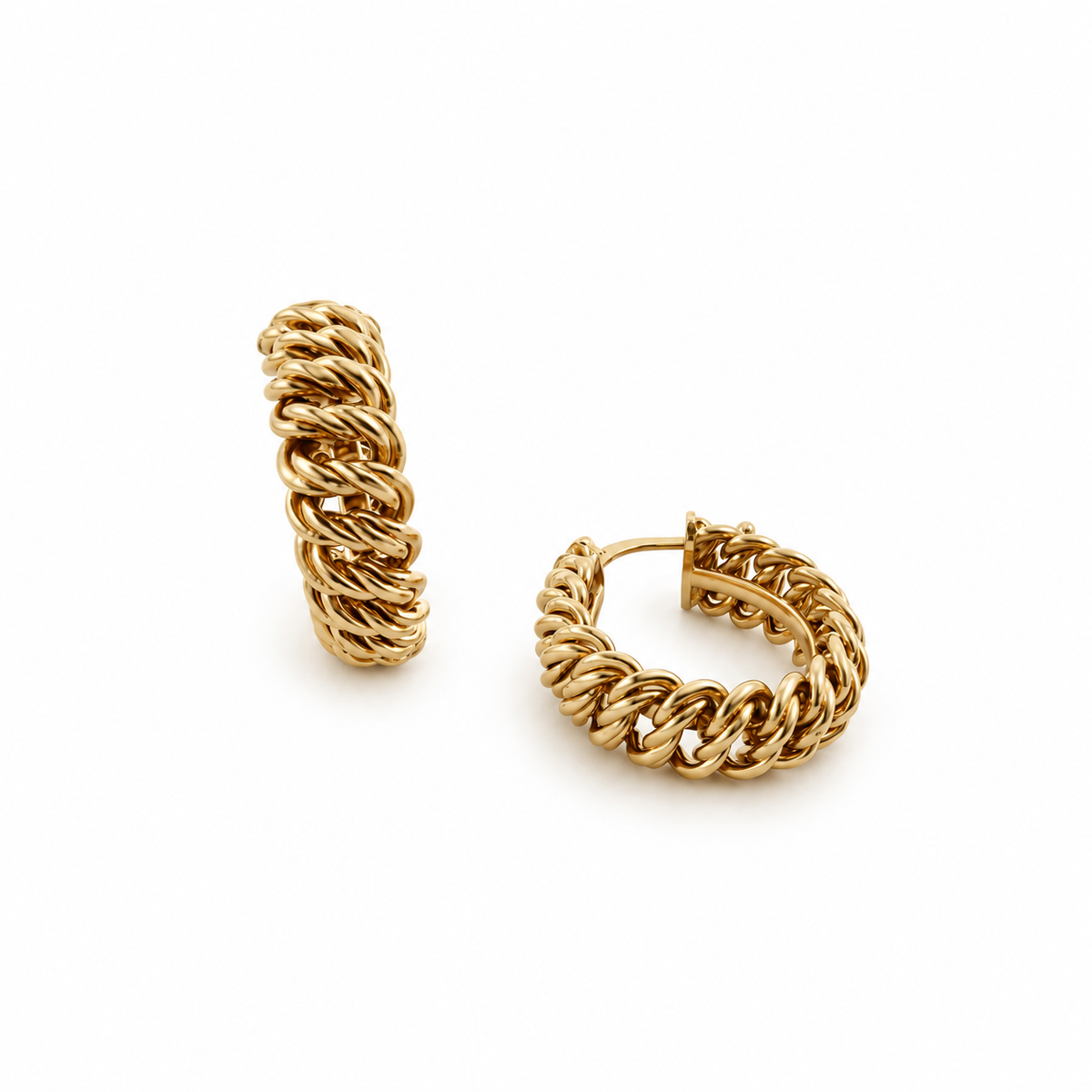Boucles d’oreilles Créoles Or jaune