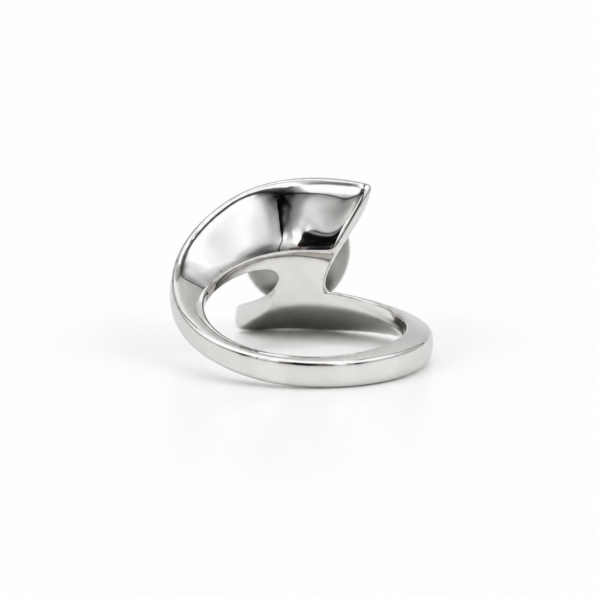 Bague Or blanc - Perle de Tahiti