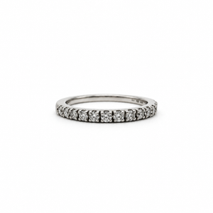 Demi alliance platine et diamants