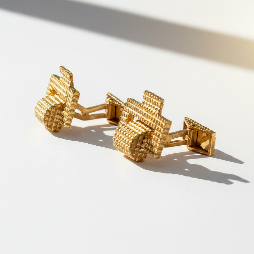 Boutons de manchette - Or jaune 18 carats
