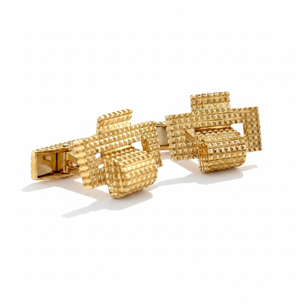 Boutons de manchette - Or jaune 18 carats