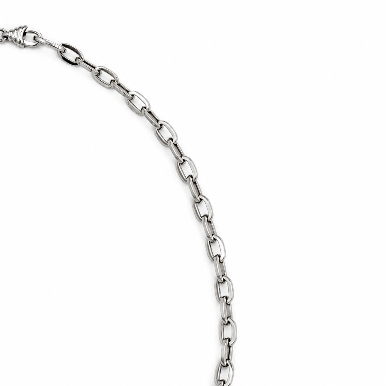Collier Maille Marine - Or blanc