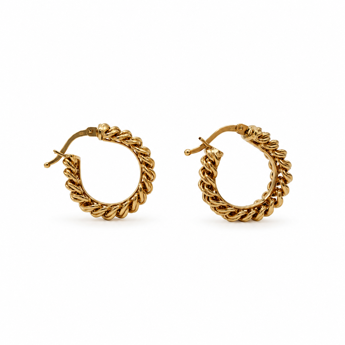 Boucles d’oreilles Créoles Or jaune