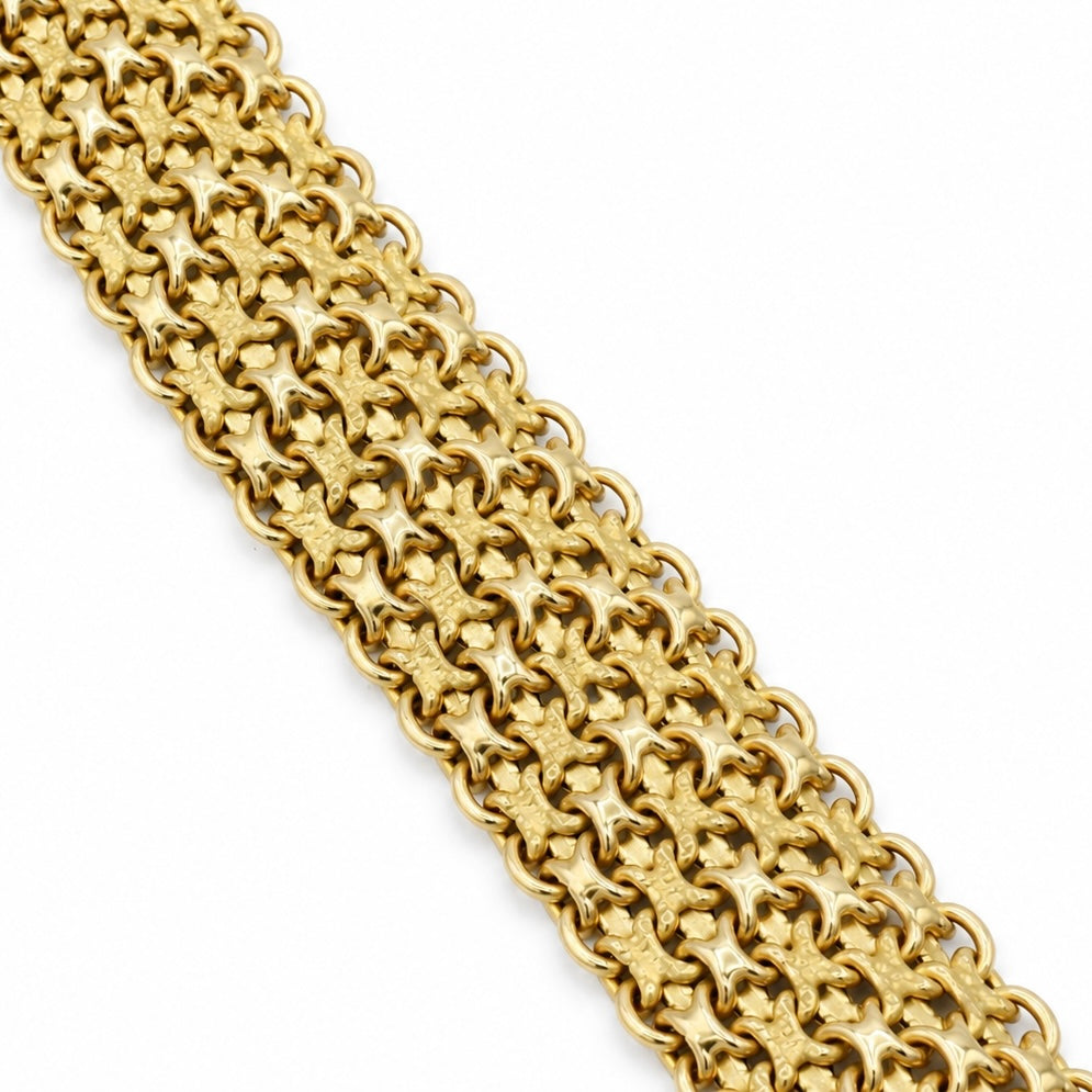 Bracelet Manchette  Or jaune