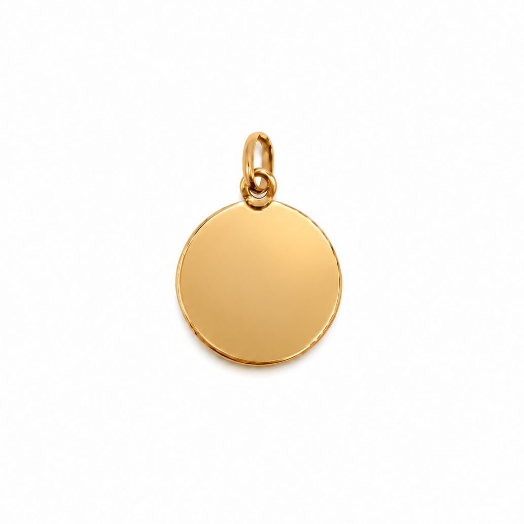 Médaille Or jaune Vierge St Marie
