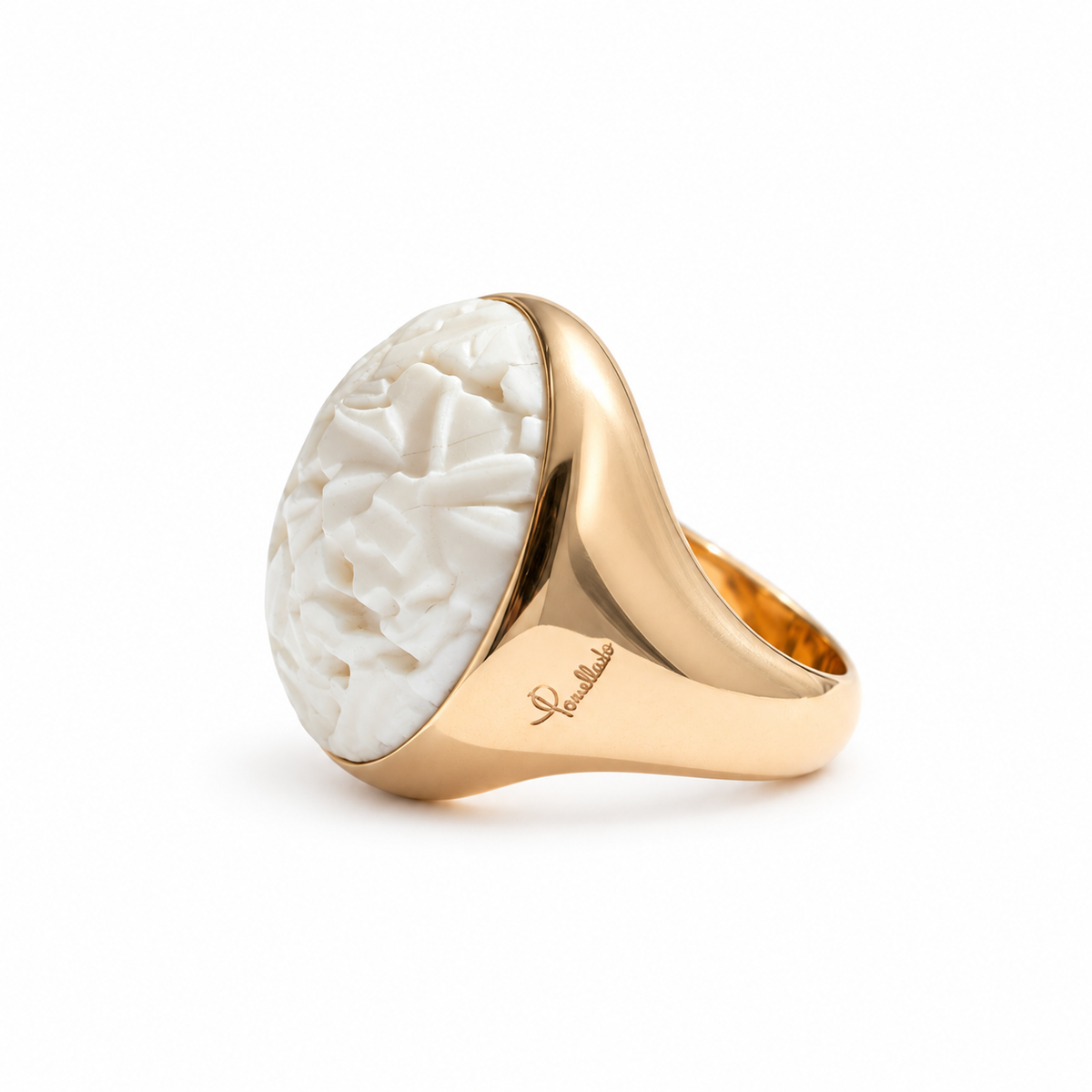 POMELLATO - Bague Victoria - Or Rose - Agate