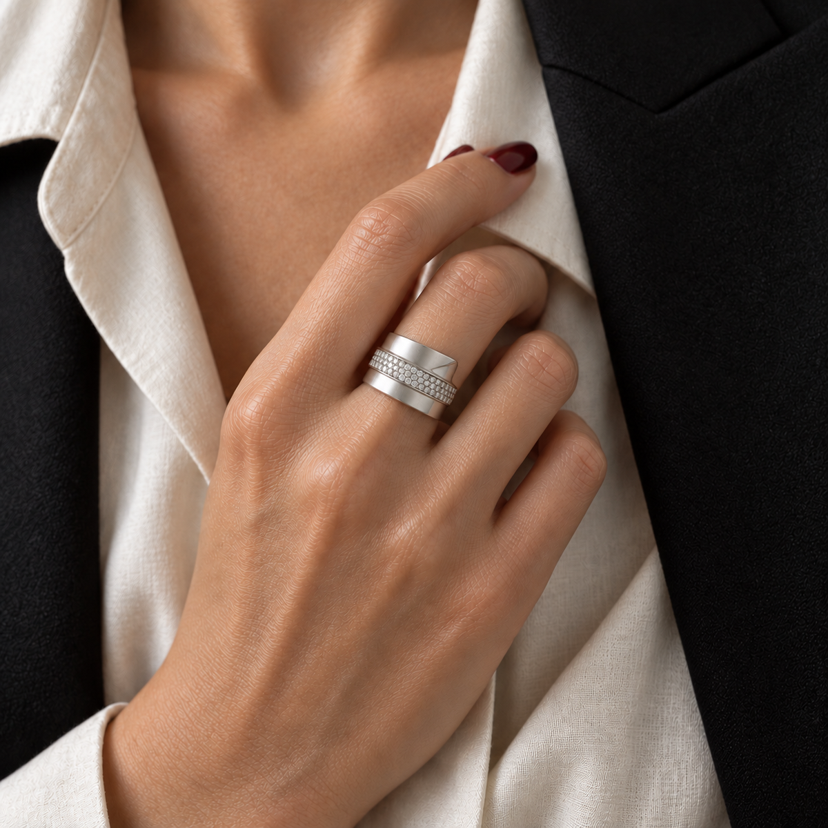 1.20 carat White Gold and Diamond Ring