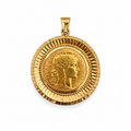 Pendentif Médaille - Or jaune - Pièce de 20 francs