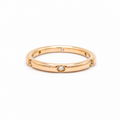 Alliance - Or Rose - Diamants