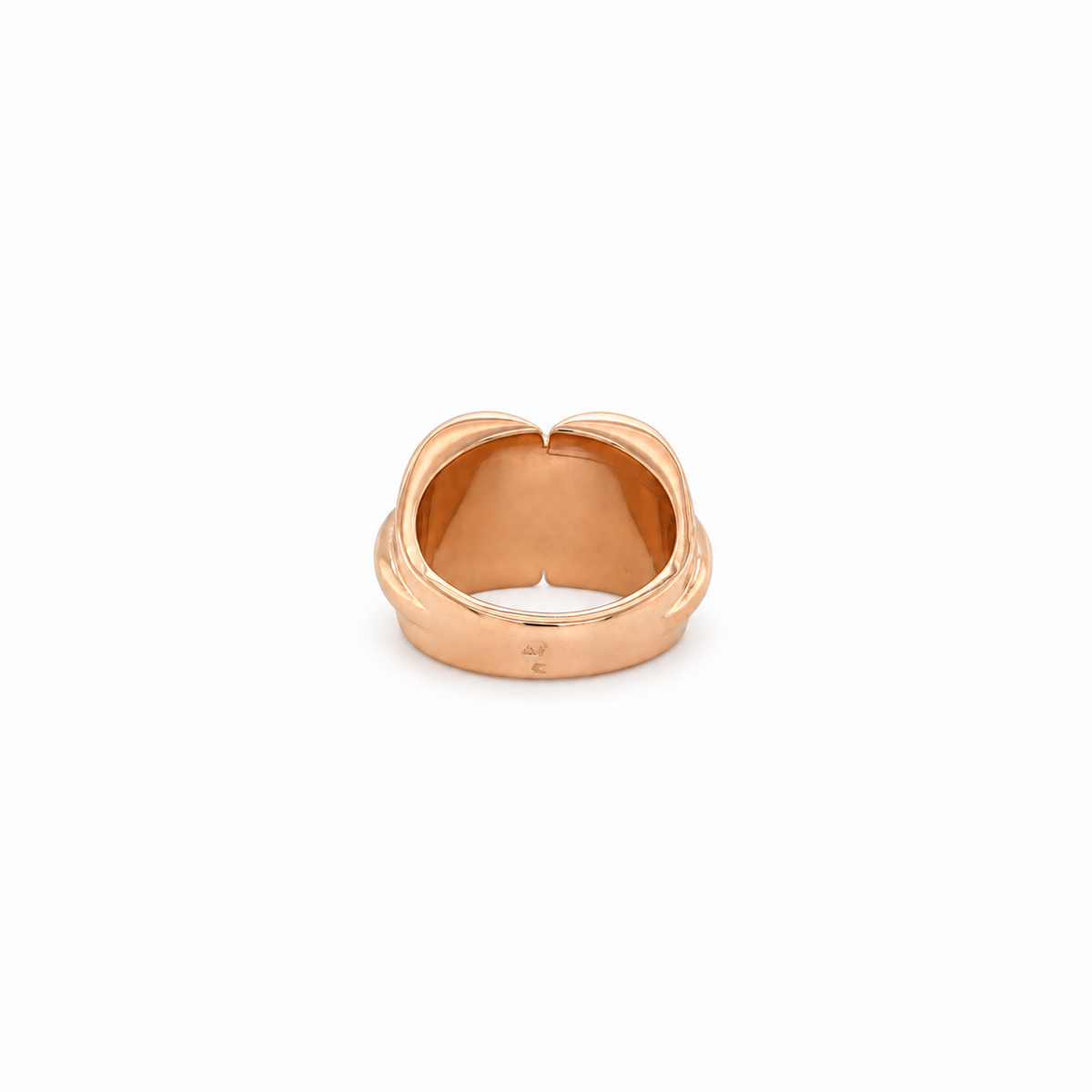Rose Gold Tank Ring - 1950