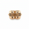 Bague Tank en Or Rose - 1950