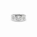 Bague Trilogie - Diamants 1,41 carats - Année 30