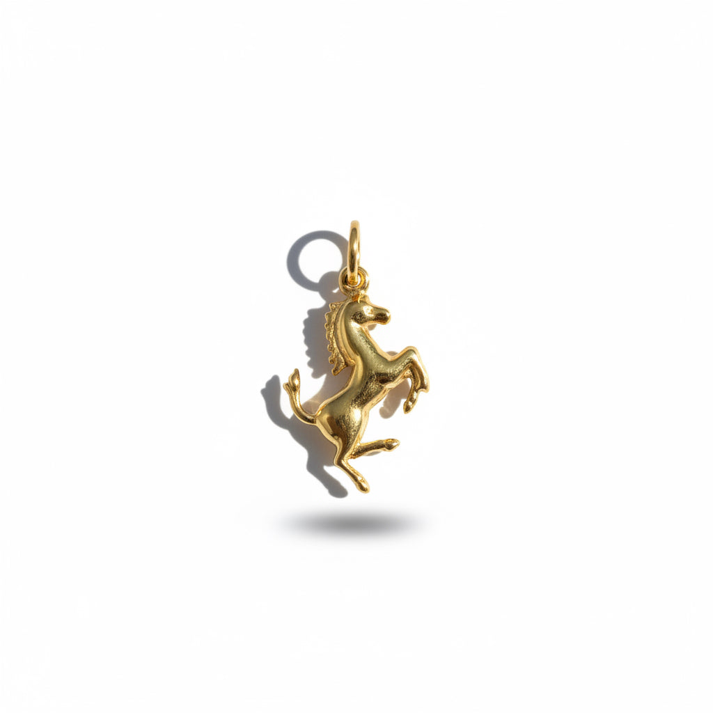 Pendentif Cheval - Or jaune