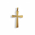 Pendentif Croix - Or jaune