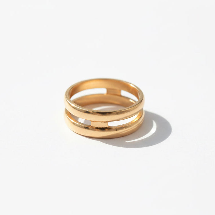 Mauboussin - Bague Solitaire Étoilement Divine - Or rose et Diamants
