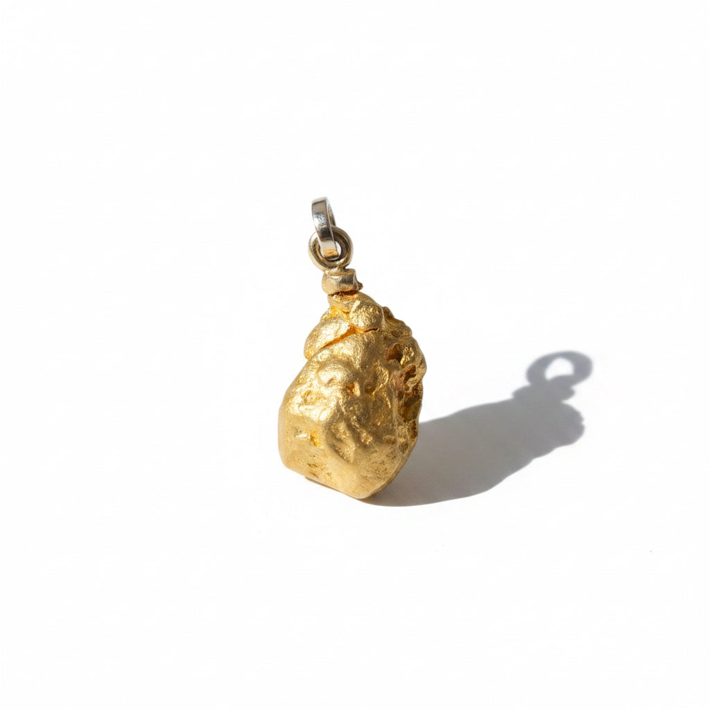 Pendentif Pépite d’or 24 carats