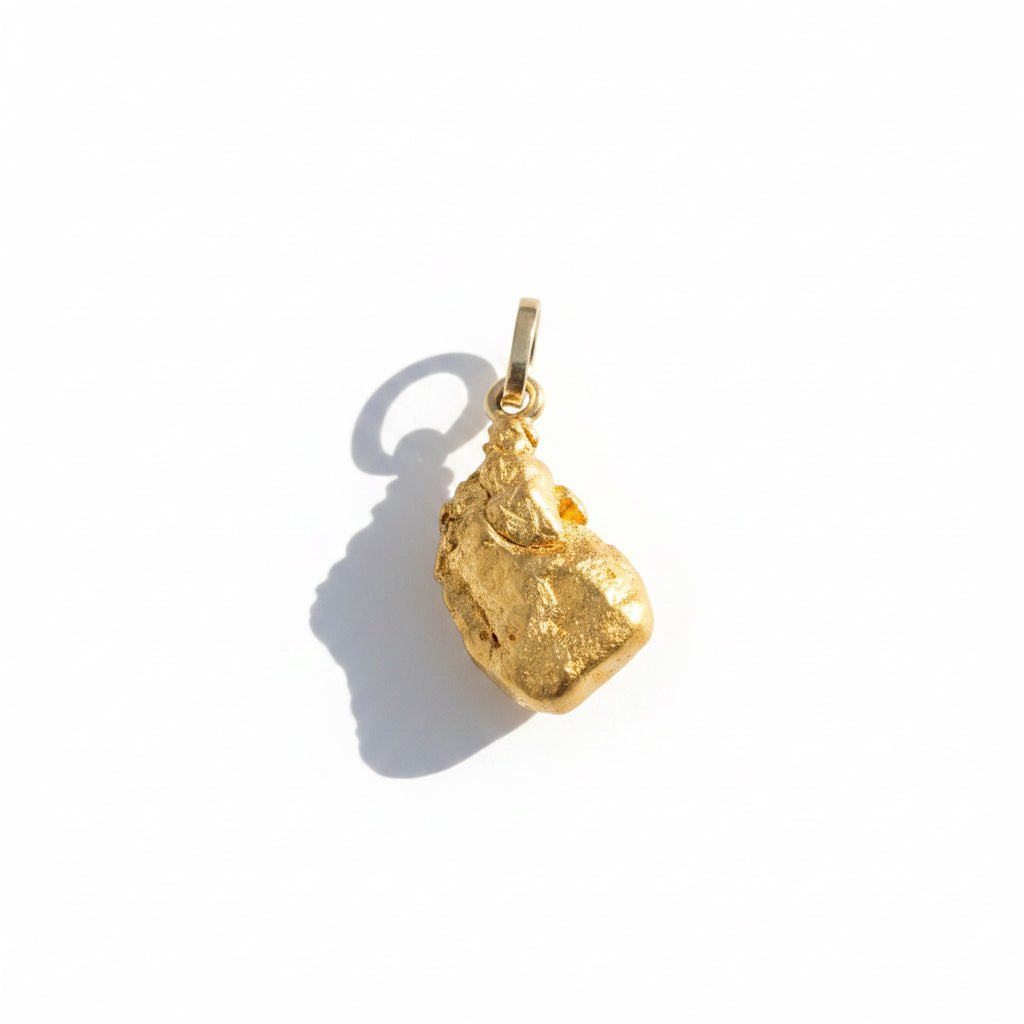 Pendentif Pépite d’or 24 carats