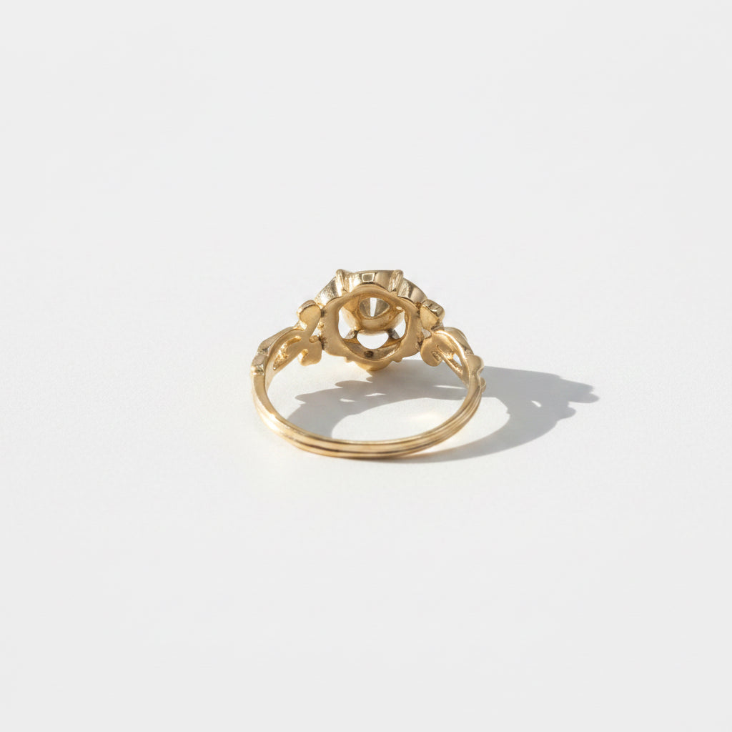 Bague Or jaune - Diamant 0,50 carat