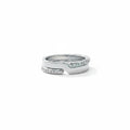Dinh Van - Seventies - Bague Or blanc et Diamants