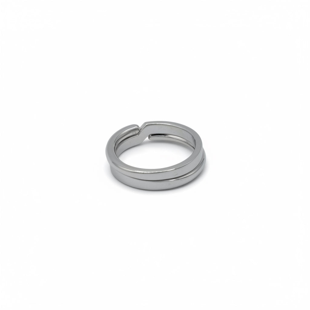 Dinh Van - Seventies - Bague Or blanc et Diamants