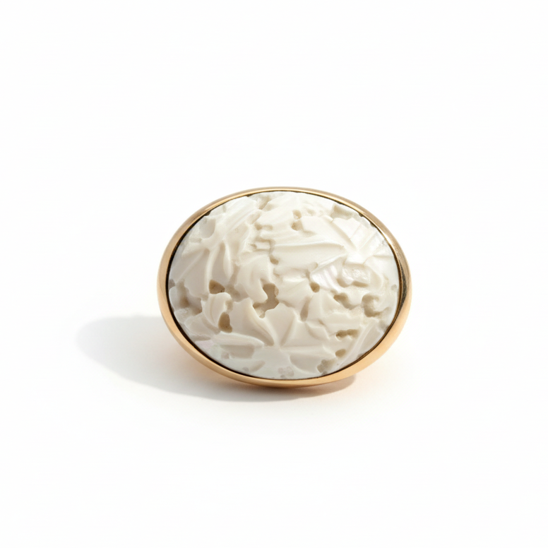 POMELLATO - Bague Victoria - Or Rose - Agate